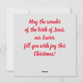 Noël Carte de Noël (Dos)