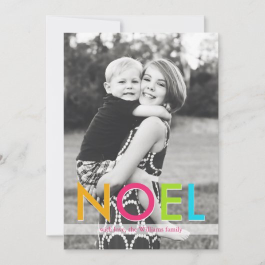NOEL | Carte de Noël (Devant)