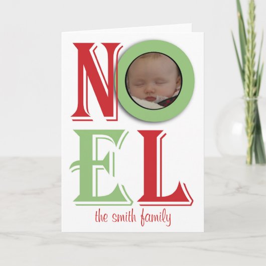 Noel Carte photo (Devant)