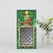 Noël Carte photo Cactus (Debout devant)