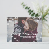 Noël Carte photo Noël (Debout devant)