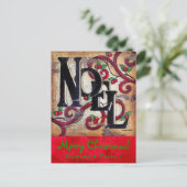 Noël ~ Carte postale (Debout devant)