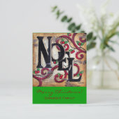 Noël ~ Carte postale (Debout devant)