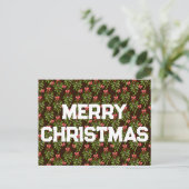 Noël - Carte postale de vacances (Debout devant)