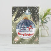 Noël, cartes (Debout devant)