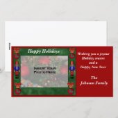 Noël Casse-noisette Carte photo de l'ornement (Devant / Derrière)