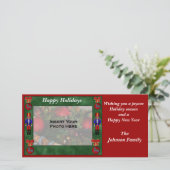 Noël Casse-noisette Carte photo de l'ornement (Debout devant)