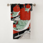 Noël cauchemar Serviette de bain ensemble ou simpl (En situation)