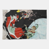 Noël cauchemar Serviette de cuisine (Horizontal)