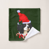 Noël Cavalier King Charles Spaniel (Gant de toilette)