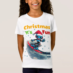 Noël : C'est Amusant, Nouveaux T-Shirts Cadeaux