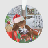 Noël, chat de sommeil, ours de nounours (devant)