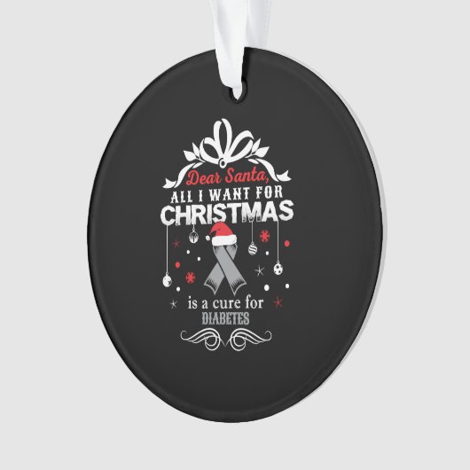 Noël - Chemise de sensibilisation au diabète (devant)