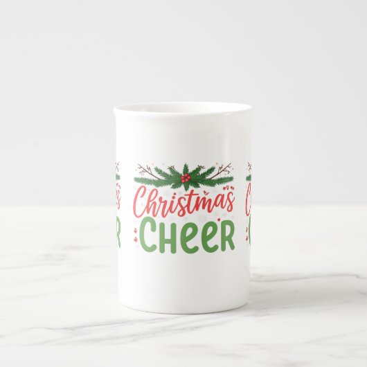 Noël Cheval Spécialité Os Chine Conception de Mug (Devant)