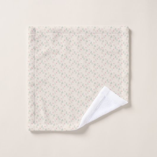 Noël chic (Gant de toilette)