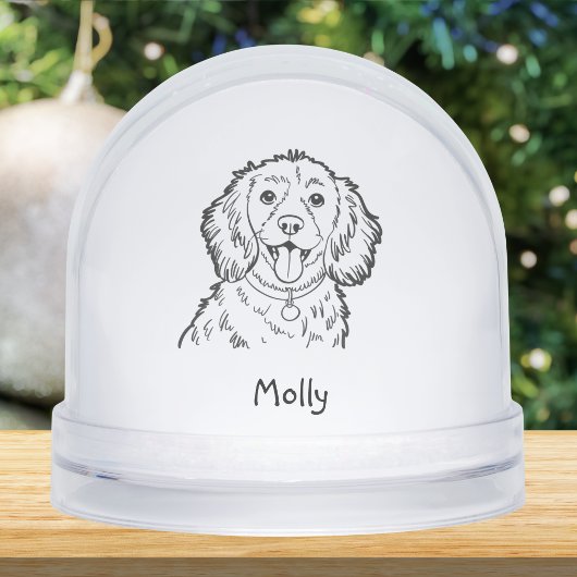 Noël Chien Spaniel Personnalisé