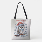 Noël Chouette Sac fourre-tout de vacances (Dos)