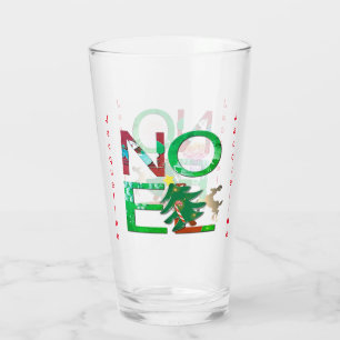 Noel Christmas Glass Cup Glas