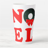 NOEL Christmas Latte Mok (Voorkant)