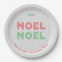 Noel Christmas Sweater Typography