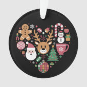 Noël Coeur Amour Icônes Fêtes Noël Père Noël (devant)