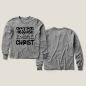 Noël commence avec le Christ-61491 (Motif recto et verso)