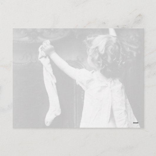 Noël commencé - carte postale (Dos)