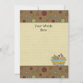 Noël Cookie Swap Invitation de vacances (Dos)