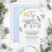Noël Cookie Swap Maison Cookies Invitation