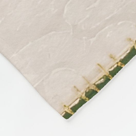 Noël cosy : Couvertures en polaire brodées (Coin)