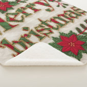 Noël cosy : Couvertures en polaire brodées (3/4)