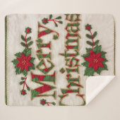 Noël cosy : Couvertures en polaire brodées (Devant (Horizontal))