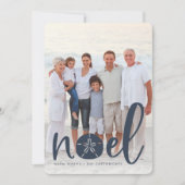 Noel côtier | Carte photo de vacances (Devant)