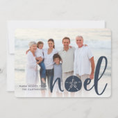 Noel côtier | Carte photo de vacances (Devant)