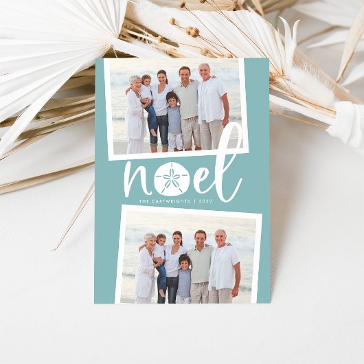 Noel côtier | Carte photo de vacances