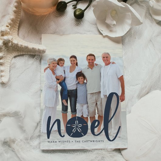Noel côtier | Carte photo de vacances