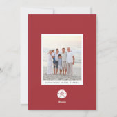 Noel côtier | Carte photo de vacances (Dos)