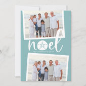 Noel côtier | Carte photo de vacances (Devant)