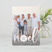 Noel côtier | Carte photo de vacances (Debout devant)