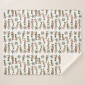 Noël, couverture sherpa (Devant (Horizontal))