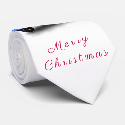 Noël Cravate cadeau patineur cadeau Gnome avec cad (Roulé)