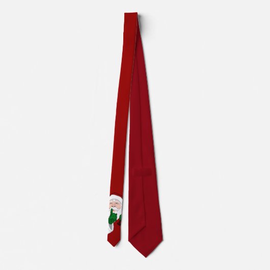 Noël Cravate mignonne Santa Clause Personnaliser c (Dos)