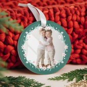 Noël Crèche religieuse Scène Photo Keepsaké