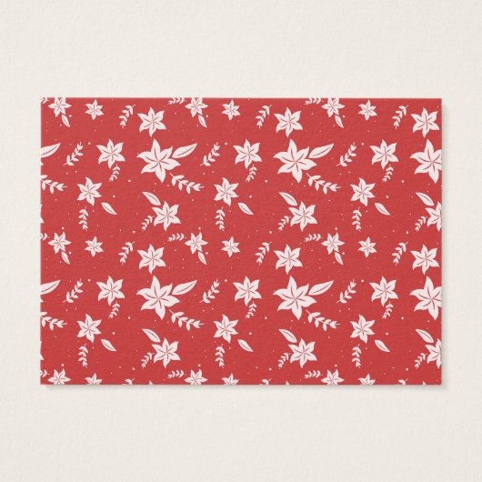 Noël CROYER Reindeer Sleigh Salutation de vacances (Dos)