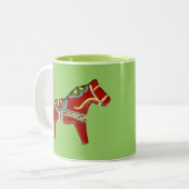 Noël Dala Cheval Mug (Devant gauche)