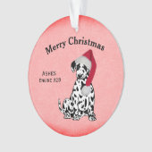 Noël Dalmatie Nom, Année et ligne pour le texte (devant)