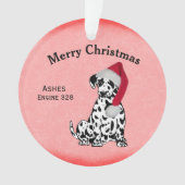 Noël Dalmatie Nom, Année et ligne pour le texte (devant)