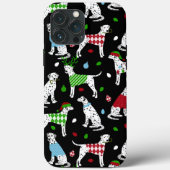 Noël Dalmatien Coque-Mate coque iphone (Verso)