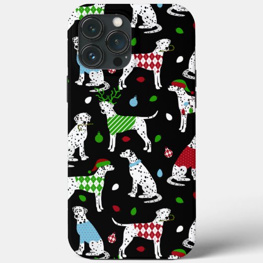 Noël Dalmatien Coque-Mate coque iphone (Verso)