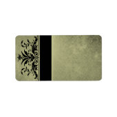 Noël Damas Étiquettes de adresse - (Devant)